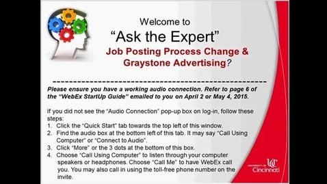 Thumbnail for entry GrayStone Advertising: SuccessFactors Ask the-Expert
