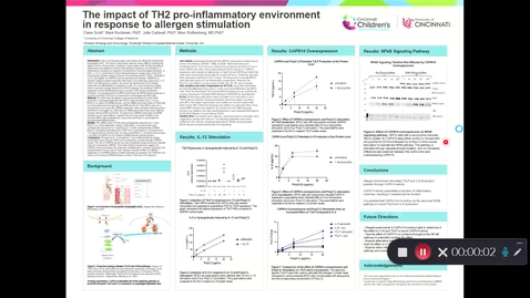 Thumbnail for Scott, C, The impact of TH2 pro-inflammatory environment in response to allergen stimulation 