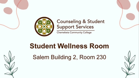 Thumbnail for Counseling Services Wellness Room