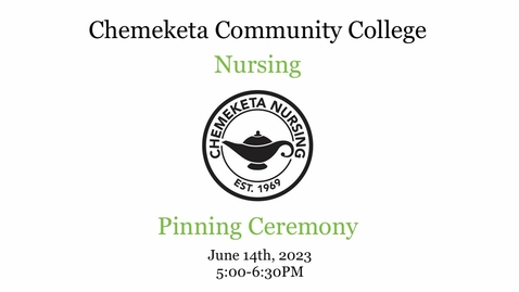 Thumbnail for entry 2023 Chemeketa Nursing Pinning Ceremony