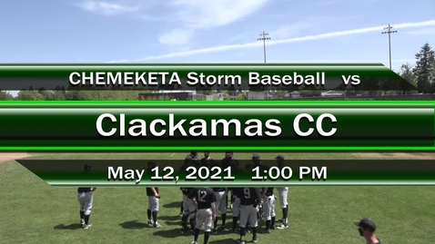 Thumbnail for entry 05-12-21 - Men's Baseball vs Clackamas CC