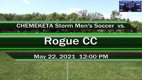 Thumbnail for 05-22-21 - Men's Soccer vs Rogue CC