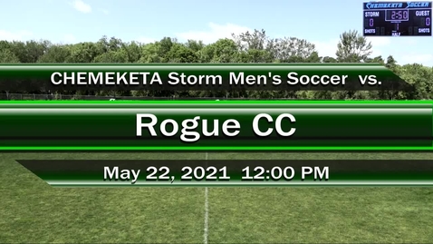 Thumbnail for entry 05-22-21 - Men's Soccer vs Rogue CC