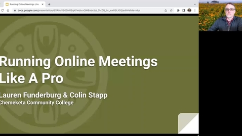 Thumbnail for Running Online Meetings Like a Pro