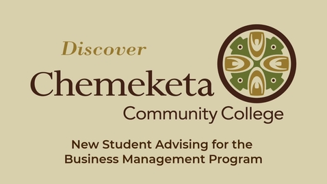 Thumbnail for Management Advising - New Student