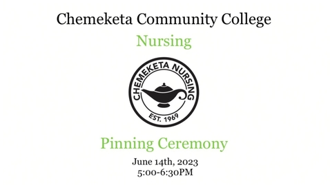Thumbnail for entry .2023 Nurse Pinning Ceremony