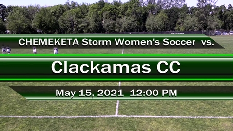 Thumbnail for entry 05-15-21 - Women's Soccer vs Clackamas CC