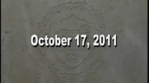 Thumbnail for NTHS Board of Ed Meeting 10-17-2011