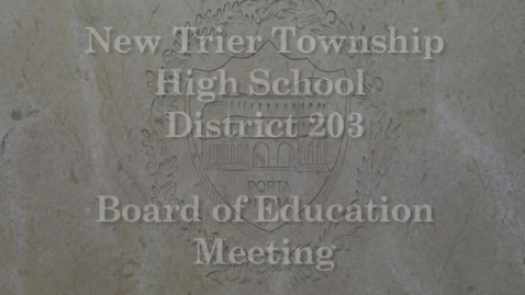 Thumbnail for entry NTHS Board of Ed Mtg 11-20-2017