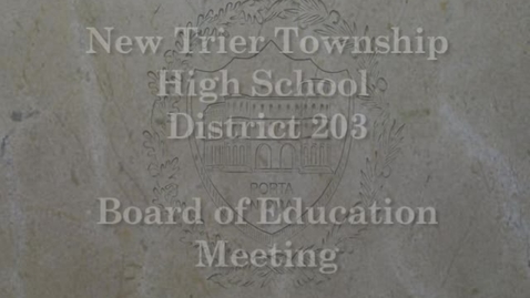 Thumbnail for entry NTHS Board of Ed Mtg 1-22-2018