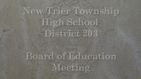 Thumbnail for entry NTHS Board of Ed Mtg 12-18-2017