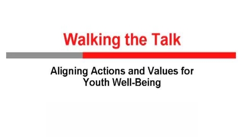 Thumbnail for entry Walking The Talk (2011)