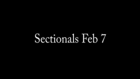 Thumbnail for entry Sectionals-2/7/13: Vault