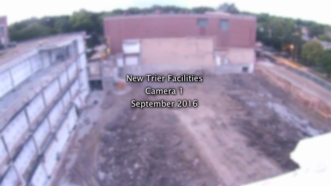 Thumbnail for entry September 2016 Facilities Camera Timelapse