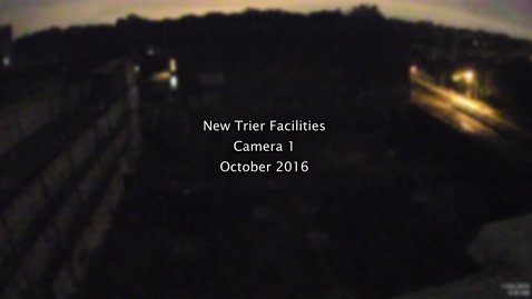 Thumbnail for October 2016 Facilities Camera Timelapse