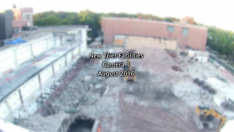 Thumbnail for August 2016 Facilities Camera Timelapse