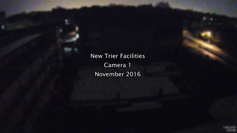 Thumbnail for entry November 2016 Facilities Camera Timelapse