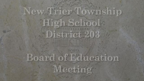 Thumbnail for entry NTHS Board of Ed Mtg 9-17-2018