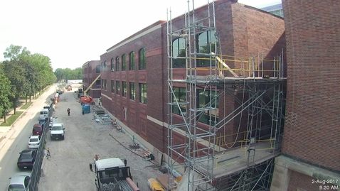 Thumbnail for August 2017 Facilities Time Lapse