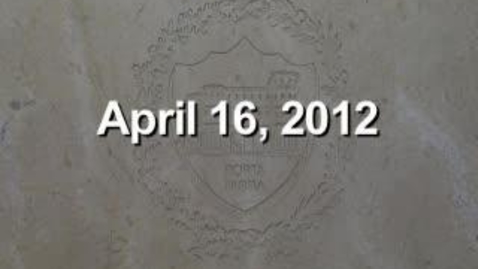 Thumbnail for NTHS Board of Ed Meeting 4-16-2012
