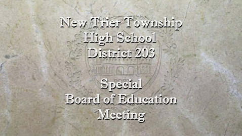 Thumbnail for entry NTHS Special Board of Ed Mtg 9-8-21.