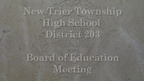 Thumbnail for NTHS Board of Ed Mtg 7-15-2019
