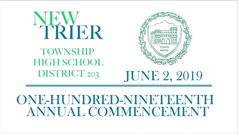 Thumbnail for New Trier Township High School Commencement 2019.