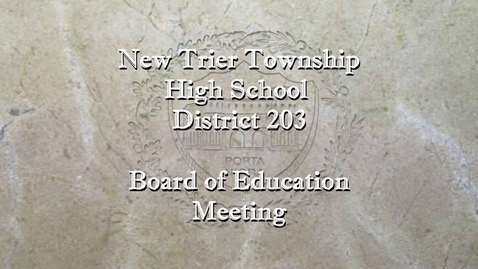 Thumbnail for entry  NTHS Regular Board of Ed Mtg  3-18-24.