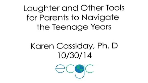 Thumbnail for entry Laughter &amp; Other Tools For Parents To Navigate The Teenage Years (2014)