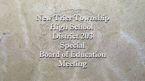 Thumbnail for entry NTHS Special Board of Ed Mtg 5-3-21.