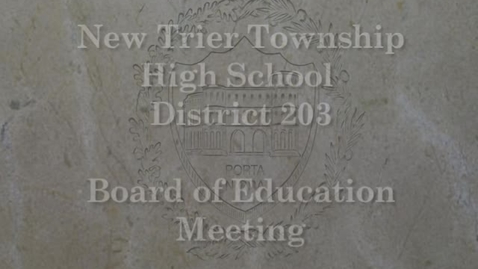 Thumbnail for NTHS Bd of Ed Mtg 6-10-2019