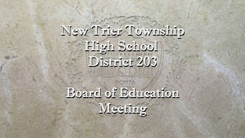 Thumbnail for NTHS Regular Board of Ed Mtg  4-14-25.