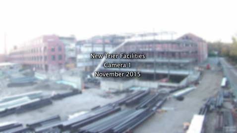 Thumbnail for entry November 2015 Facilities Project Time-lapse