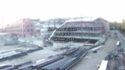 Thumbnail for November 2015 Facilities Project Time-lapse