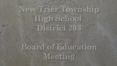 Thumbnail for entry NTHS Board of Ed Mtg 4-15-2019