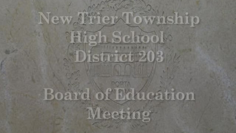 Thumbnail for NTHS Board of Ed Mtg 4-15-2019