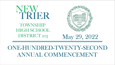 Thumbnail for New Trier Township High School Commencement 2022.