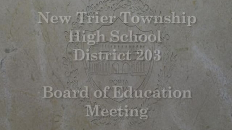 Thumbnail for NTHS Board of Ed Mtg 5-20-2019.