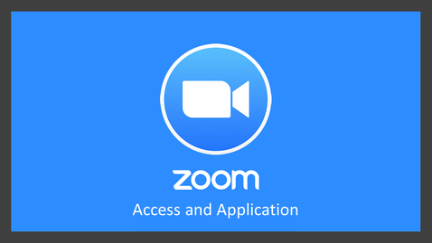 Thumbnail for Zoom: Access and Application