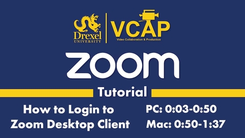 Thumbnail for entry Login to Zoom Desktop Client