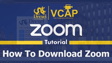 Thumbnail for How to Download Zoom Application