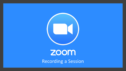 Thumbnail for Zoom: Recording