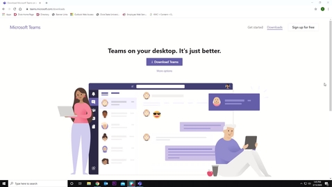 Thumbnail for entry Tutorial Microsoft teams Students March 13th 2020.