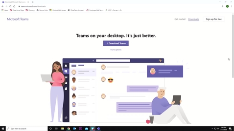 Thumbnail for Tutorial Microsoft teams Students March 13th 2020.