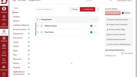 Thumbnail for Canvas Tutorials: Respondus LockDown Browser Dashboard