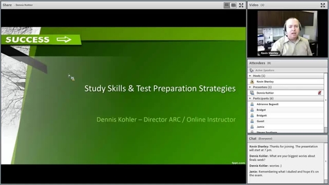 Thumbnail for entry Study Skills &amp; Test Preparation Strategies