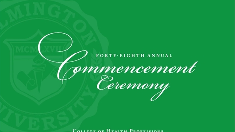 Thumbnail for entry Winter Commencement 2019-11am