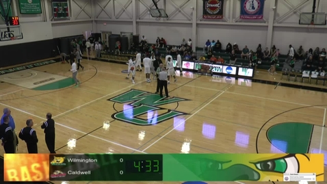 Thumbnail for entry Men's Basketball vs. Caldwell - CACC Tournament