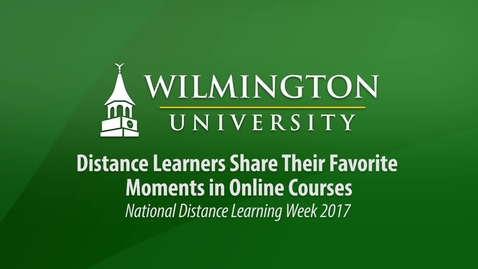 Thumbnail for Students Share: Great Online Experiences