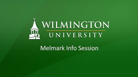 Thumbnail for entry Info Session for Melmark Employees
